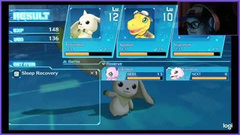 Battling Growlmon and Yuuko