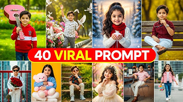 NEW BABY AI PHOTO EDITING IN GEMINI | TRENDING KIDS AI PHOTO EDITING | BABY AI PHOTO EDITING PROMPTS