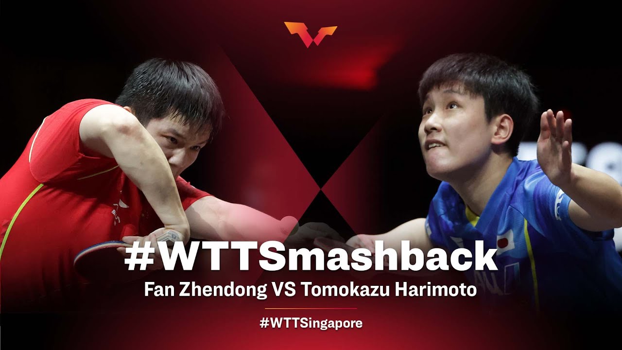 Fan Zhendong vs Tomokazu Harimoto | #WTTSmashback | WTT Cup Finals Singapore