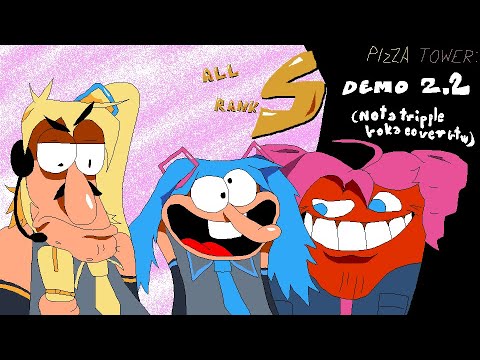 Pizza Tower Demo 2 v2.2 - Full Playthrough (ALL S RANKS) - YouTube