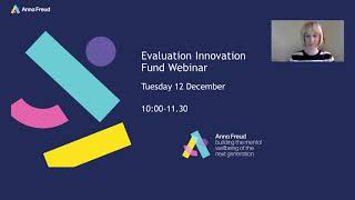 Evaluation Innovation Fund Webinar