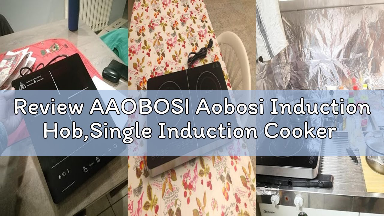 Review AAOBOSI Aobosi Induction Hob,Single Induction Cooker with Portable Ultra-thin Body(32 * 26 *