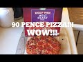 90 PENCE!! MEAT FEAST PIZZA | ASDA  | Food Review