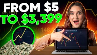 BEST TRADING STRATEGY | POCKET OPTION TRADING | FROM $5 TO $3,399 (IN 15 MIN)