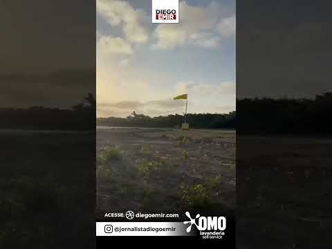 Veja o exato momento da queda de um avião em Paço do Lumiar