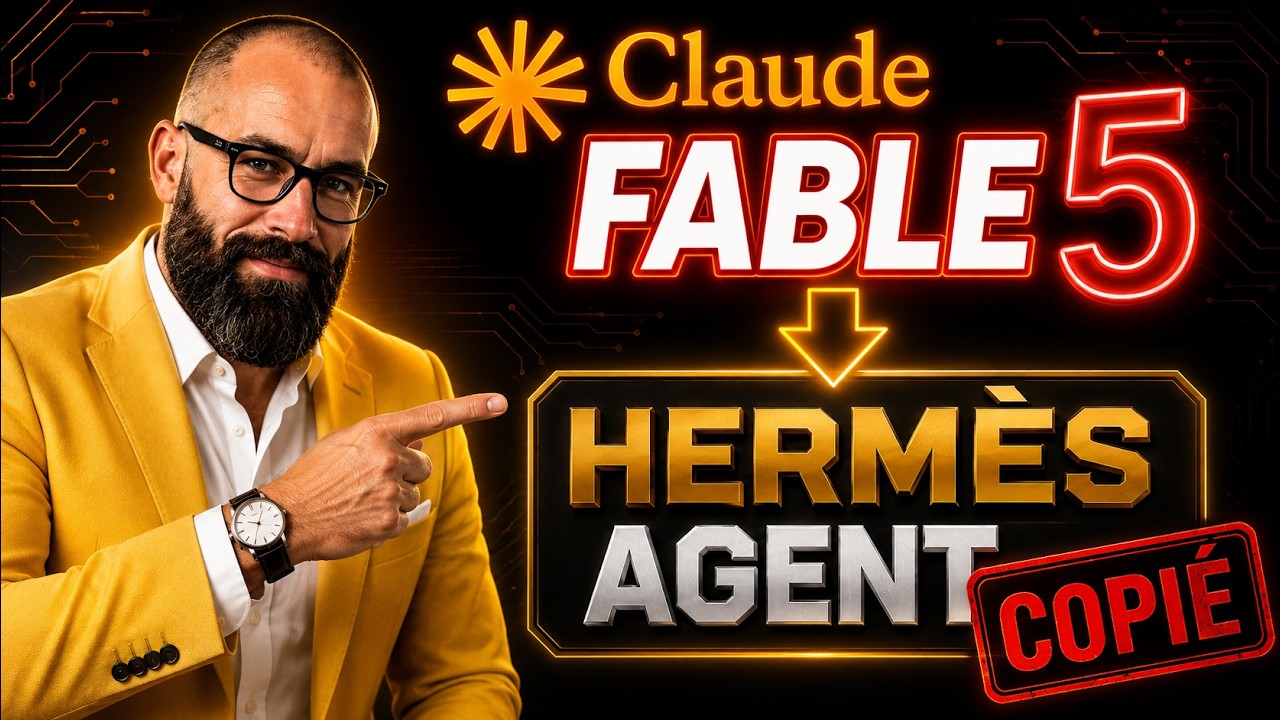 Claude Fable c'est FINI ! | Comment créer ton propre modèle IA Fable dans Hermes IA