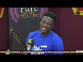 Oneonone with asamoah gyan baby jet