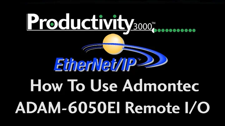 Productivity Series EtherNet/IP Admontec ADAM-6050EI Remote I/O at AutomationDirect