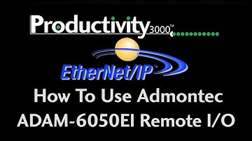 Productivity Series EtherNet/IP Admontec ADAM-6050EI Remote I/O at AutomationDirect