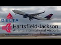 Delta Parallel Landing at Atlanta Hartsfield-Jackson International Airport #atlanta #delta #a321