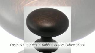 Cosmas 4950 Cabinet Knobs Profile
