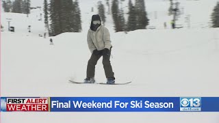 Final Weekend For Ski Season Sees Significant Snowfall