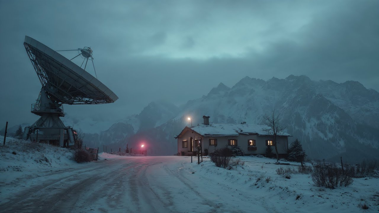 Borderland Station | Sci-Fi Winter Ambient Music