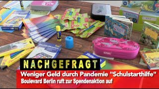 Boulevard Berlin  Spendenaktion \