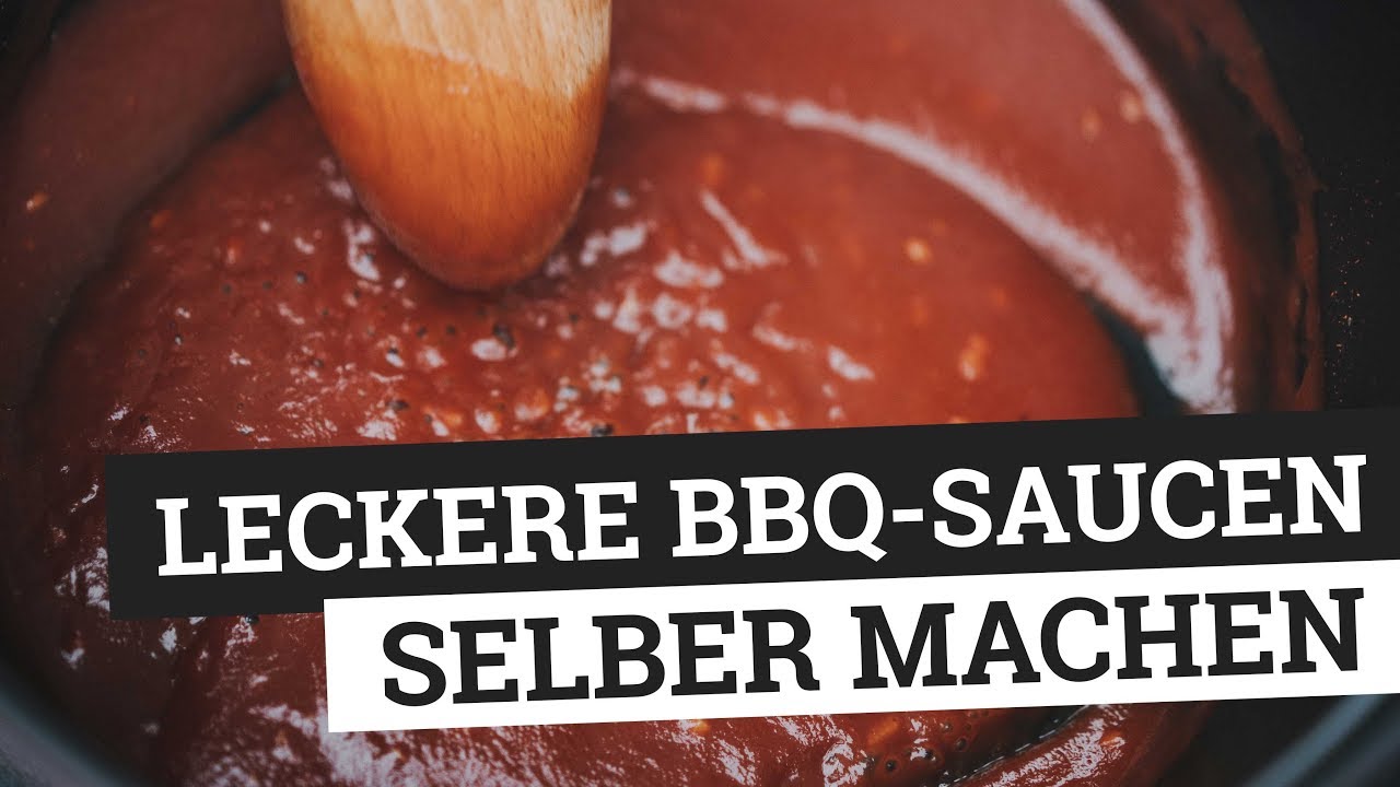 Einfache BBQ SAUCE SELBER MACHEN in nur 20 Minuten!