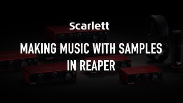 Making music with samples in Reaper