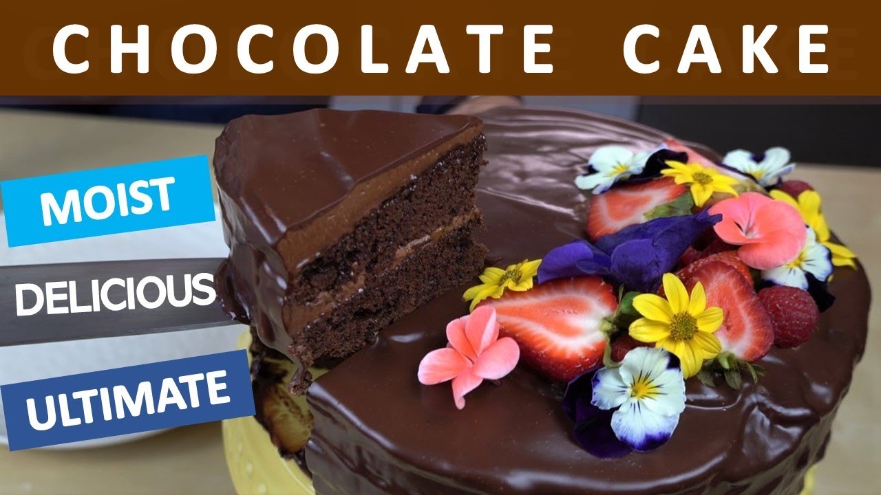 CHOCOLATE CAKE RECIPE EASY MOIST DELICIOUS NO MACHINE YouTube