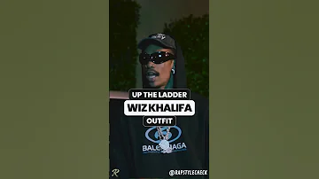 WIZ KHALIFA OUTFIT IN "UP THE LADDER" 🪜 #wizkhalifa #balenciaga #streetwear