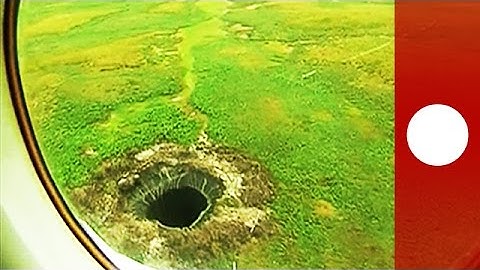 Un mystérieux cratère dans le nord de la Sibérie