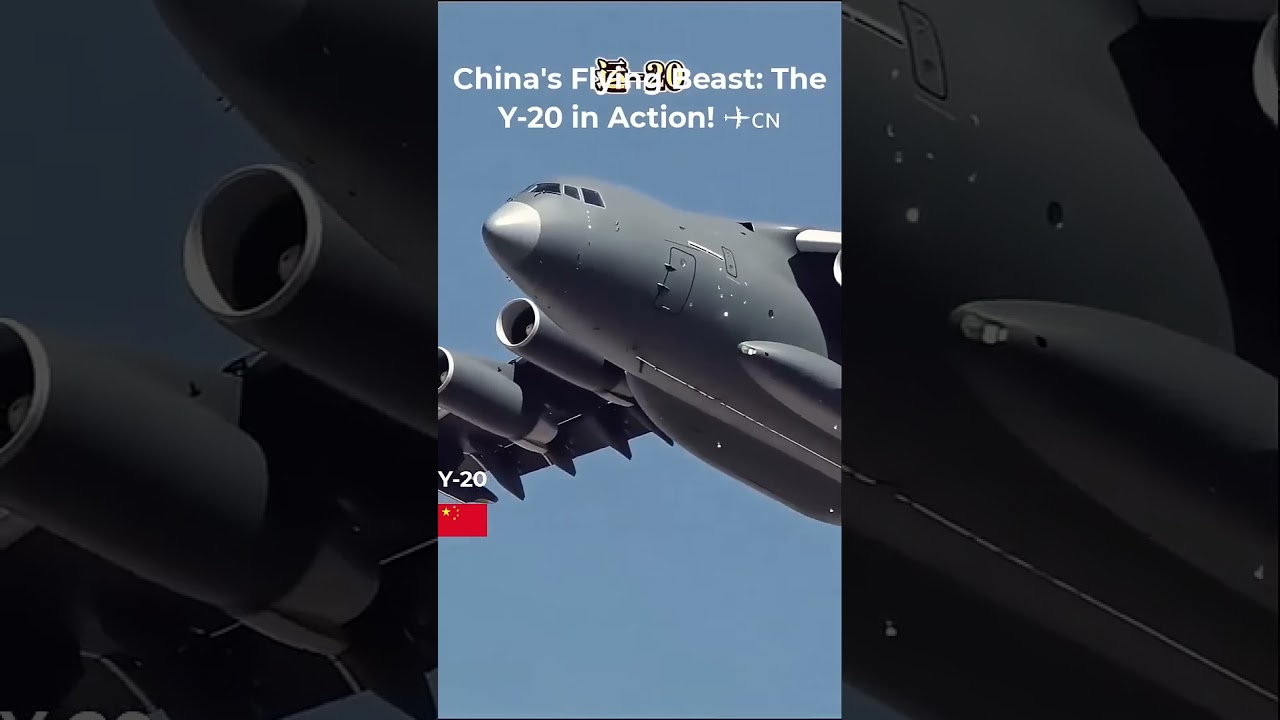 Chinese Y-20 In Action 