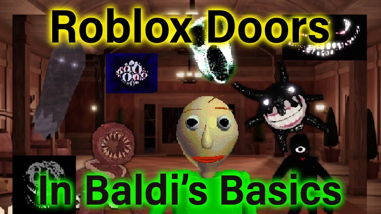 Baldi's Basics But It's Doors From Roblox - YouTube