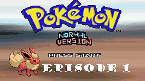 Pokemon Normal Version Part 1: A Normal Family