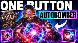 ONE BUTTON BUILD! THE HIGHEST DPS AUTOBOMBER BUILD IN 0.5! POE 2 0.5 Build (NEW META)