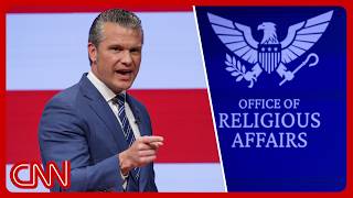 Hegseth announces new religious affairs office