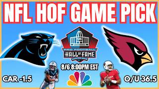 NFL *Hall of Fame* Game Panthers vs Cardinals 2026 FULL Prediction + Bets!