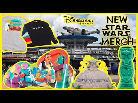 NEW STAR WARS MERCHANDISE AT STAR TRADERS | DISNEYLAND PARIS