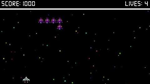 Space Invaders (Remake) - Gameplay