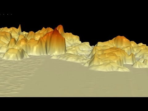 Comet dust flyover