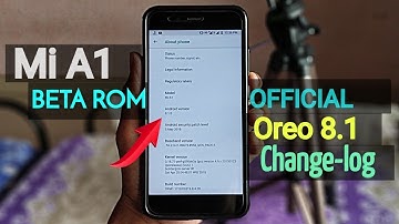 Official Oreo 8.1 (Beta) On Xiaomi Mi A1 | Changelog | What