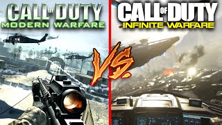 INFINITE WARFARE vs MODERN WARFARE Remastered! (Call of Duty Commentary)