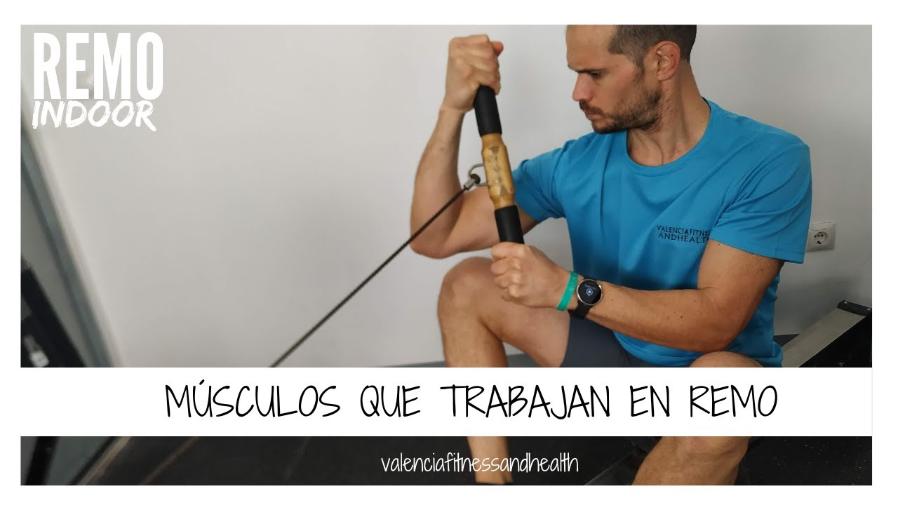 Máquina de Remo: grupos musculares que trabajas