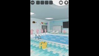 Escape Game DOORS - Swimming Pool Walkthrough [GBFinger Studio]