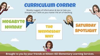 Elementary Learning Services Spotlight Curriculum Corner