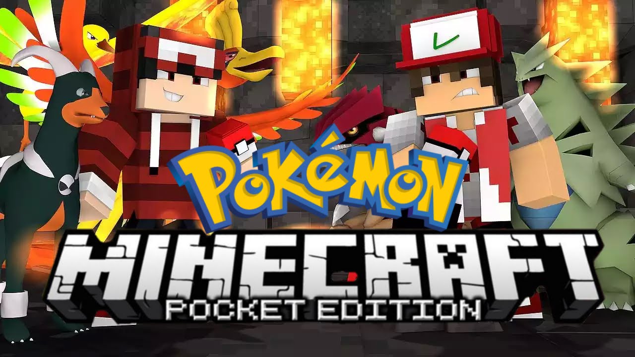 รีวิว Map pokemonMinecraft pe 0.15.6 YouTube