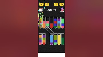 Water sort puzzle - Level 1413