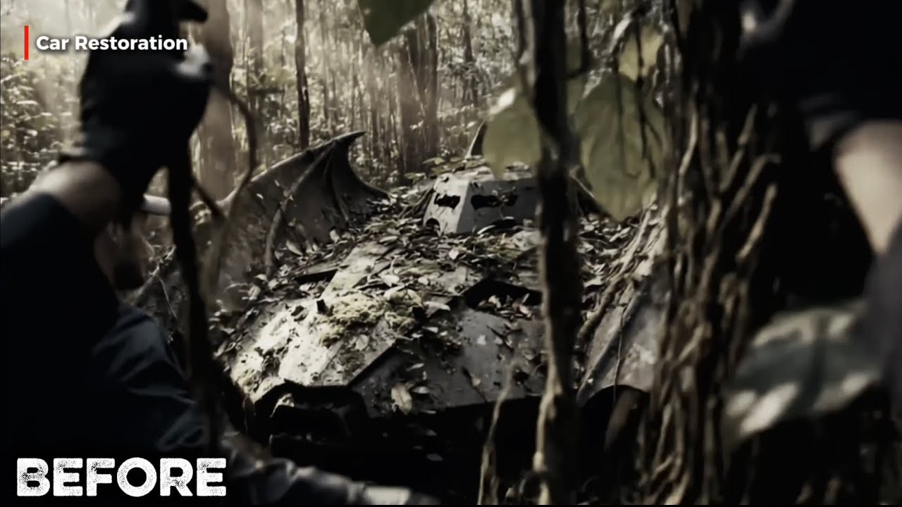 I Bought 1989 Batmobile for ONLY $300! Grandpa Sold Me His Abandoned car (Full Restoration)