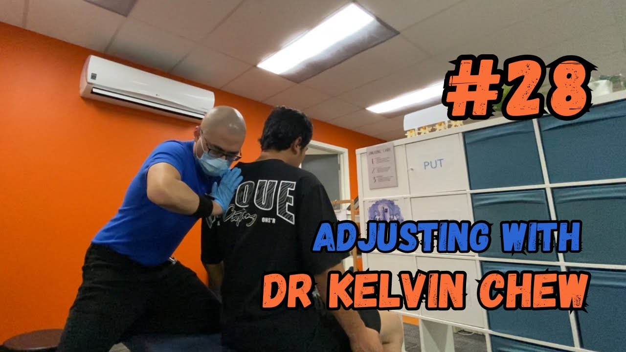 Adjusting with Dr Kelvin Chew #28 - Chiropractor Adelaide Walk and Work Without Pain