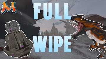 Claiming And Defending My Charcoal Cave On Mesa Ark - Ark PVP