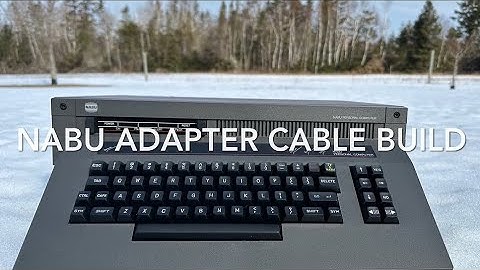 NABU Adapter Cable Build