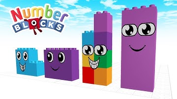 Making Numberblocks 08 Draw Bricks - Satisfying Video ! Mathlink Cubes DIY