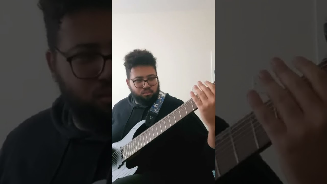 MY NEW 9 STRING GUITAR - Legator Ninja N9FP BLK sound test 2 