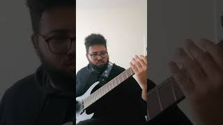 MY NEW 9 STRING GUITAR - Legator Ninja N9FP BLK sound test 2 #shorts