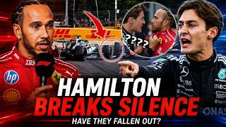 Lewis Hamilton Reveals George Russell Relationship After Spa Collision