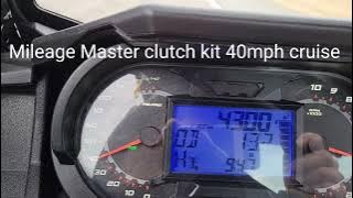 Gas Mileage Master clutch kit for Polaris General, RZR, Ranger models. Quiet cab and fuel economy!