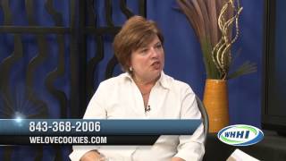 TALK OF THE TOWN | Kim Trask, Cookie Crumbles | 8-25-2015 | Only on WHHI-TV