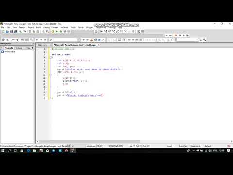MENYALIN ARRAY DENGAN HASIL TERBALIK